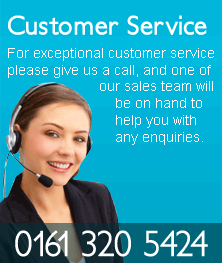 Customer Service - for exceptional customer service please give us
				a call, and one of our sales team will be on hand to help you with any enquiries