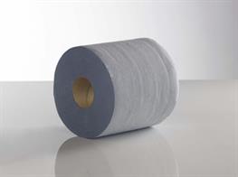 BLUE CENTRE FEED ROLLS 2 PLY 150 METRE EMBOSSED X 6